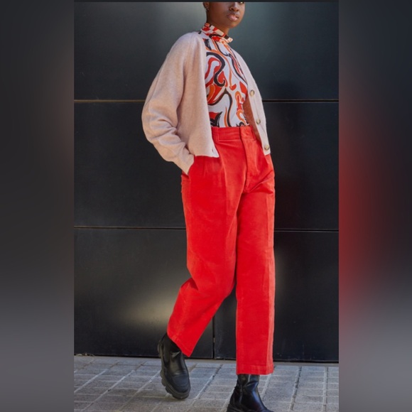 Marni x Uniqlo Corduroy Wide Leg Pants size Small - Picture 1 of 5
